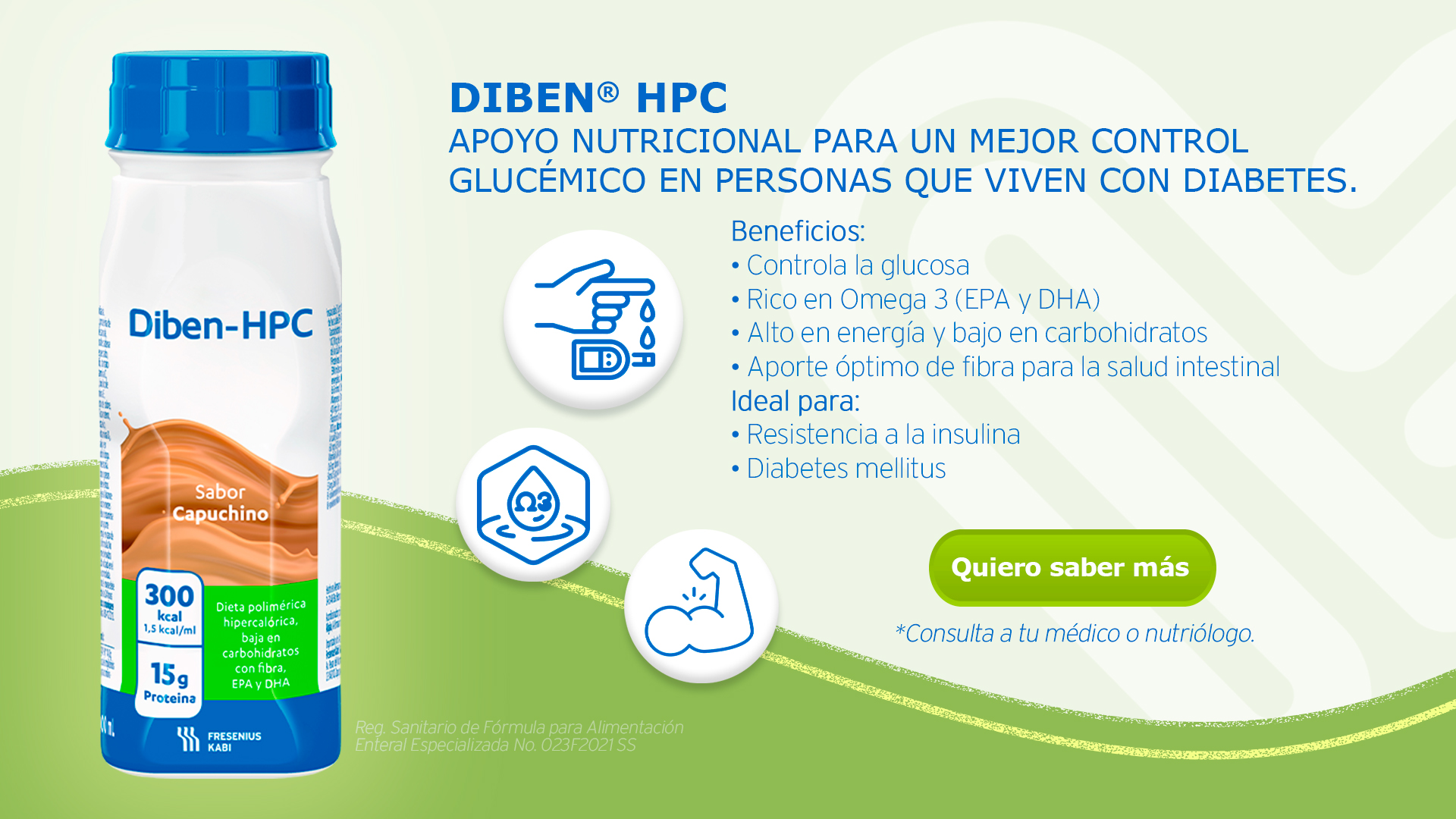 DIBEN control glucemico diabetes Omega3 Glucosa Energia resistencia a la insulina y diabetes mellitus